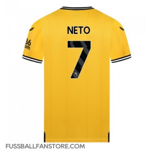 Wolves Pedro Neto #7 Replik Heimtrikot 2023-24 Kurzarm